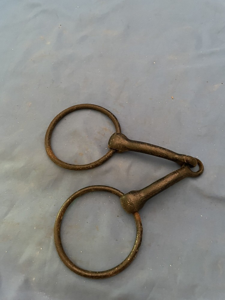 Vintage O-Ring Draft Horse Bit !