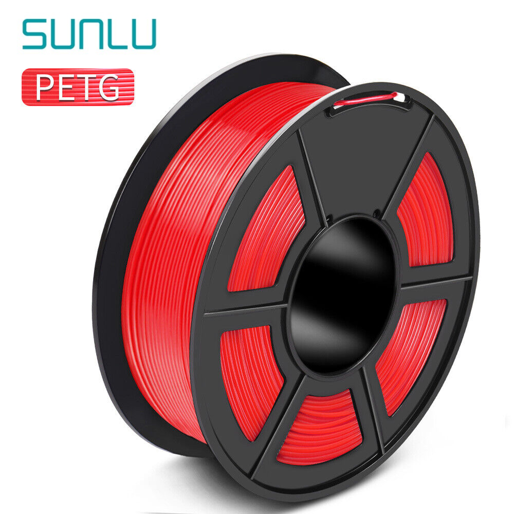 SUNLU 10×1KG 1.75MM PETG Filament High toughness 3D Printer Consumables