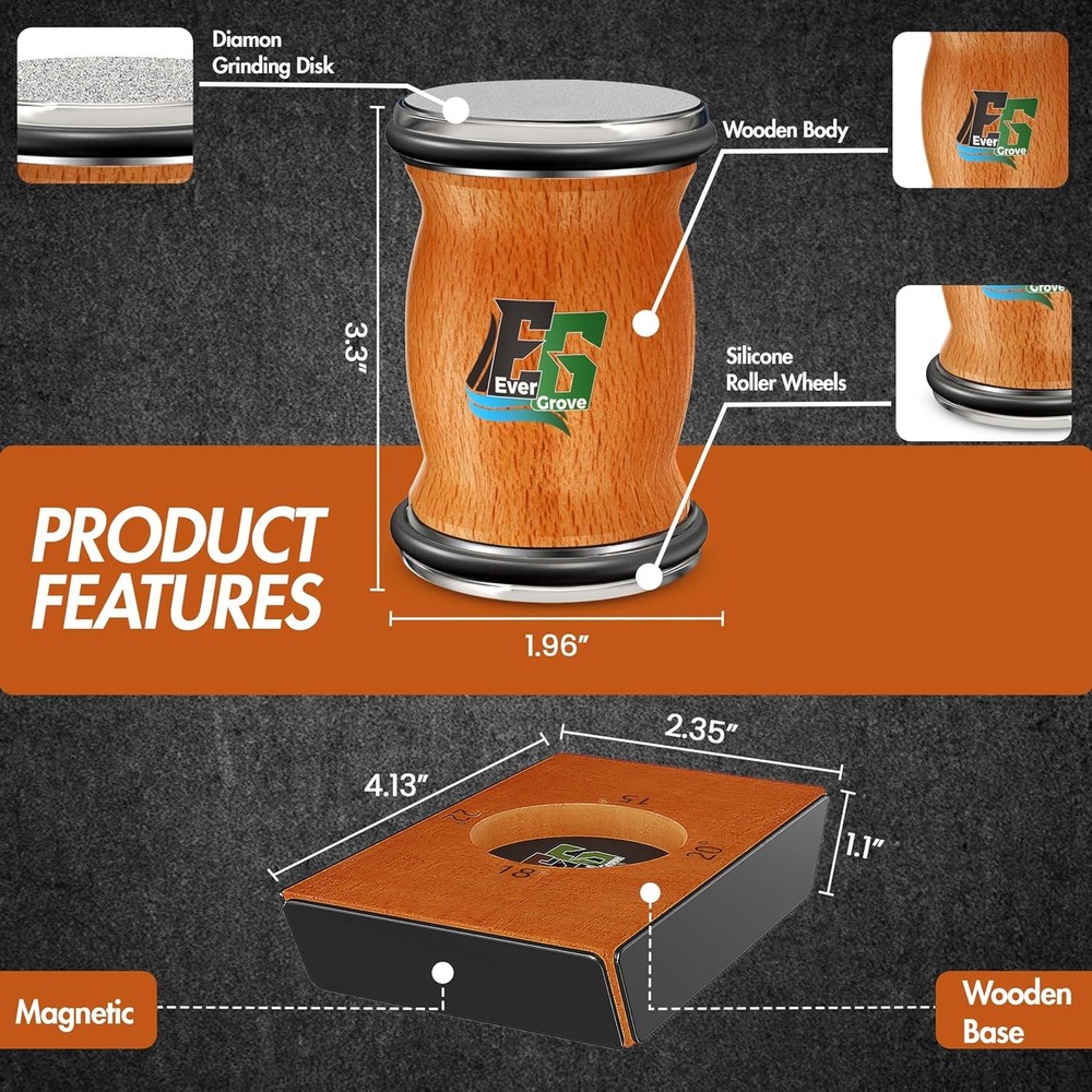 Knife Sharpener Tool Rolling Knife Sharpener Kit Knife Sharpening Diamonds