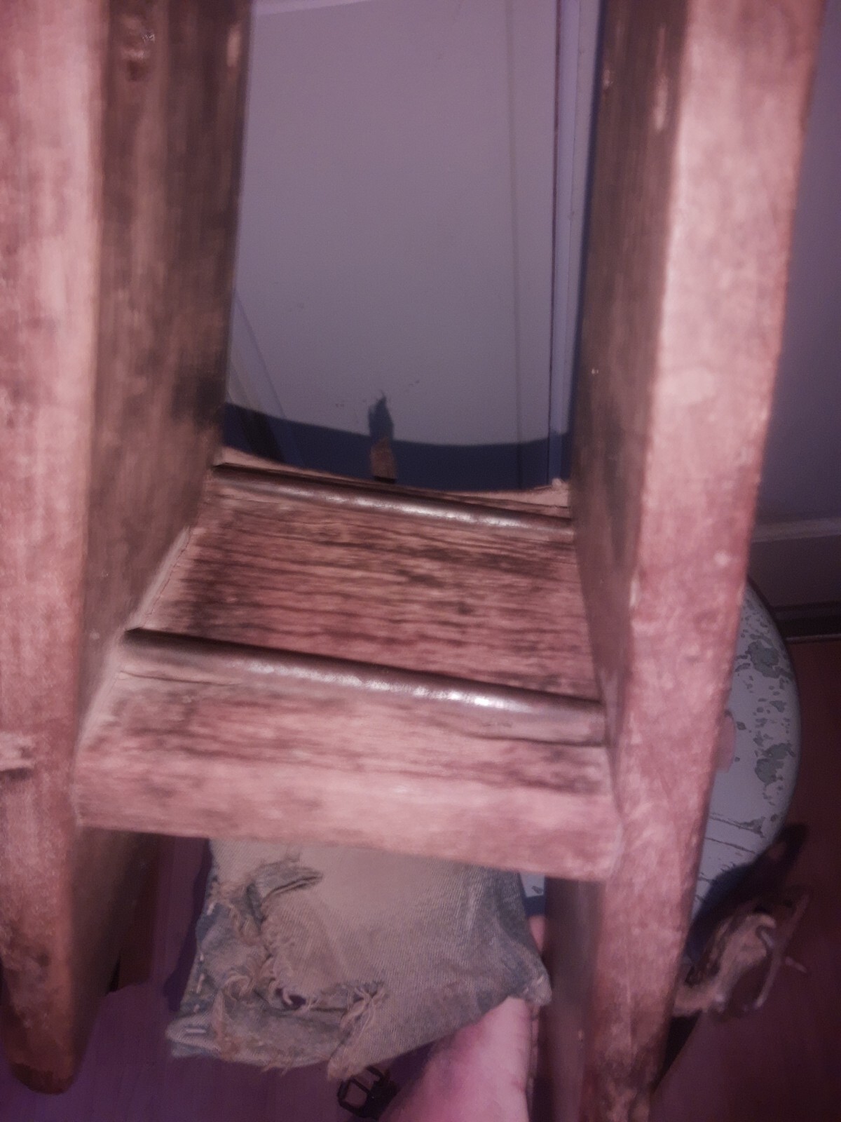 Antique Wooden Prosthetic Peg Leg Civil War Era 1860's Ky Find Kitsch Oddity Vtg