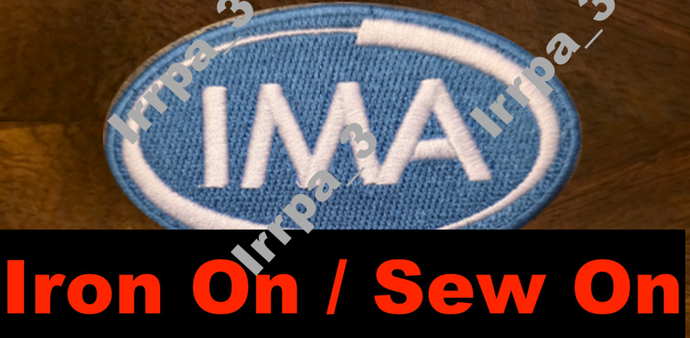 Colorado Avalanche IMA Patch IMA Financial Group Ad Patch IMA Ad patch BLUE
