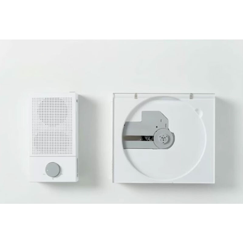 TINYL SPLIT 3-IN-1 HiFi Magnetic Retro Split CD Player Bluetooth White