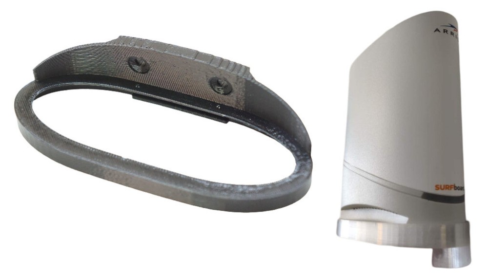 Wall Mount Holder Bracket for Arris SURFboard S33 DOCSIS Cable Modem