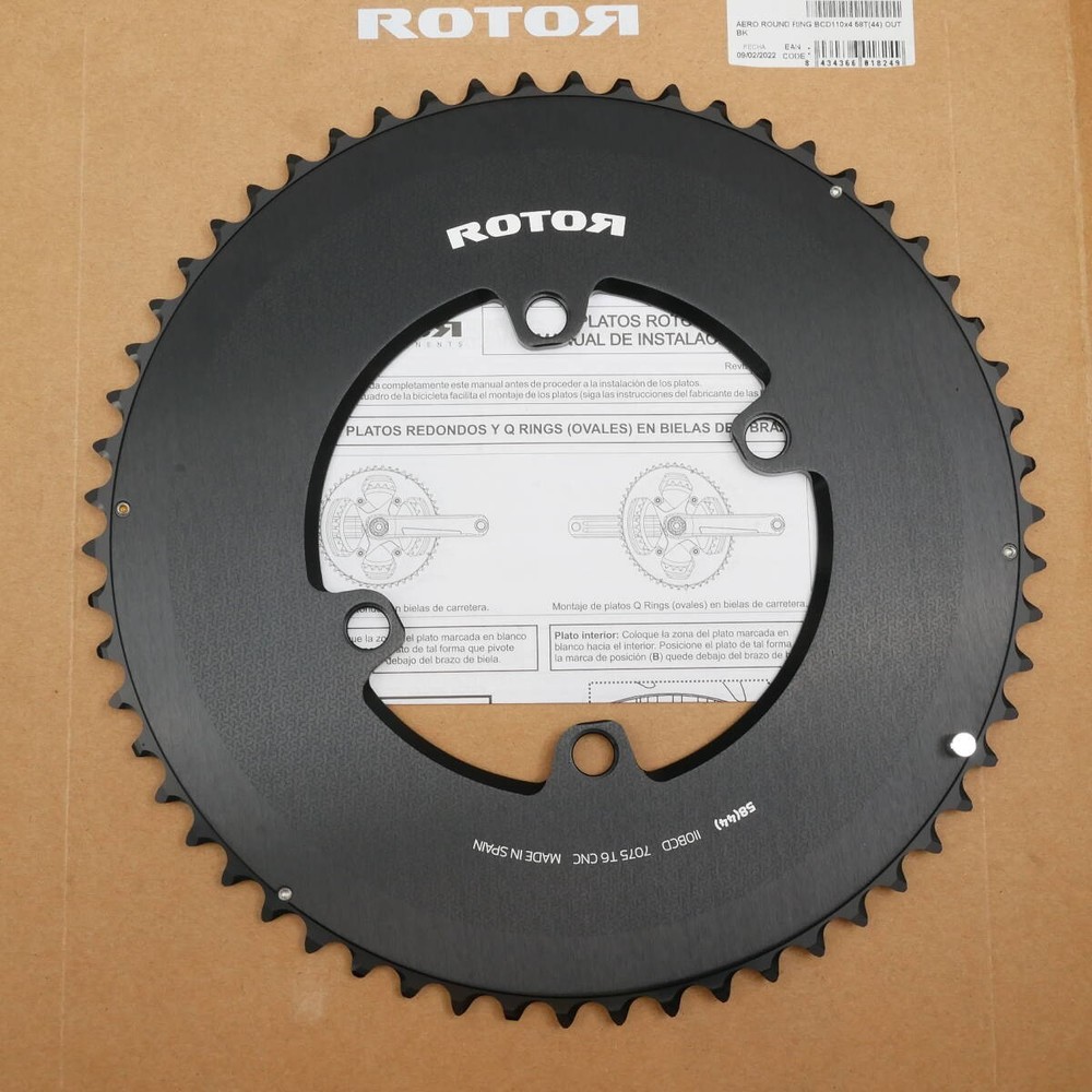 Player Issue Rotor Aero Round Ring Chainring Outer Ring BCD110 58T Compatible