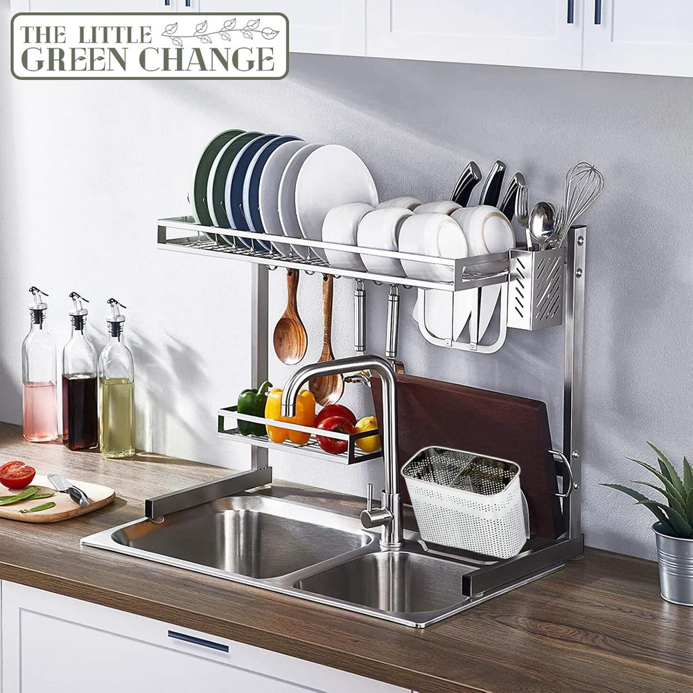 Silverware Drying Basket Kitchen Sink Utensil Holder Replacement Thin Dish Rack
