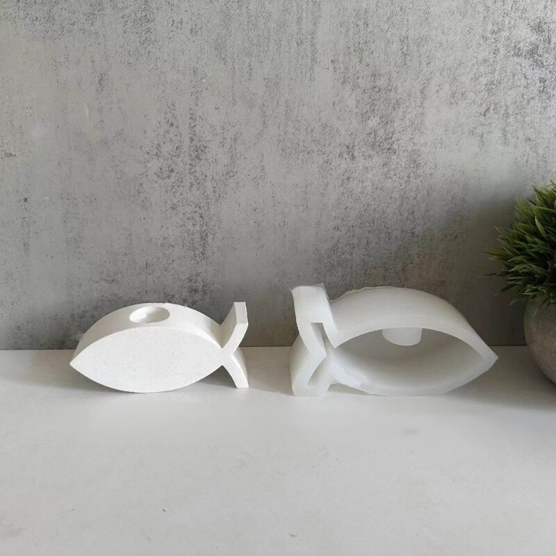 Fish Holder Molds for Making Tealight Holder Candlestick