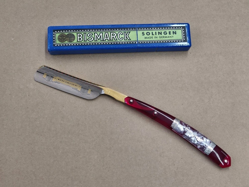Solingen Germany Bismarck Straight Razor