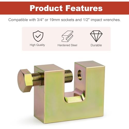 Self-Piercing Rivet Insert Tool 21960 Compatible with 3/4" or 19mm Sockets and