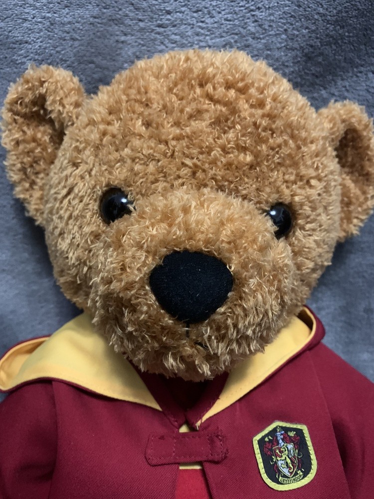Universal Studios Exclusive Harry Potter Gryffindor Quidditch Teddy Bear Plush