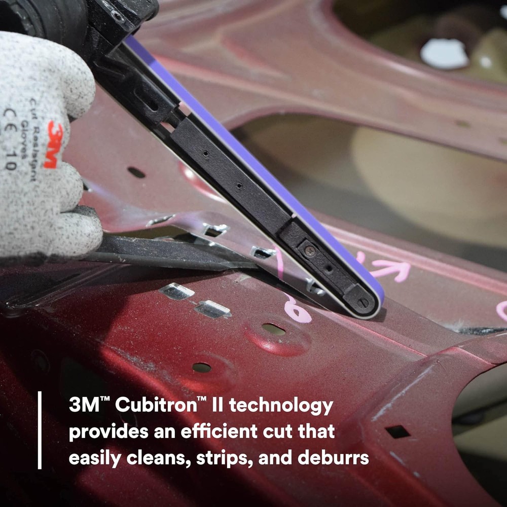 3M 34445 Cubitron Hookit Clean Sanding Sheet Rolls 737U