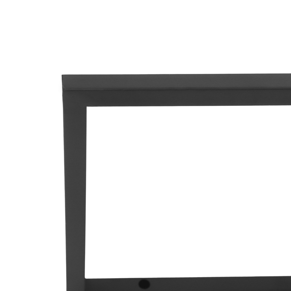 3PCS Rectangular Shelf Bracket Wall/Floor/Ceiling Mount Storage Shelving Bracket