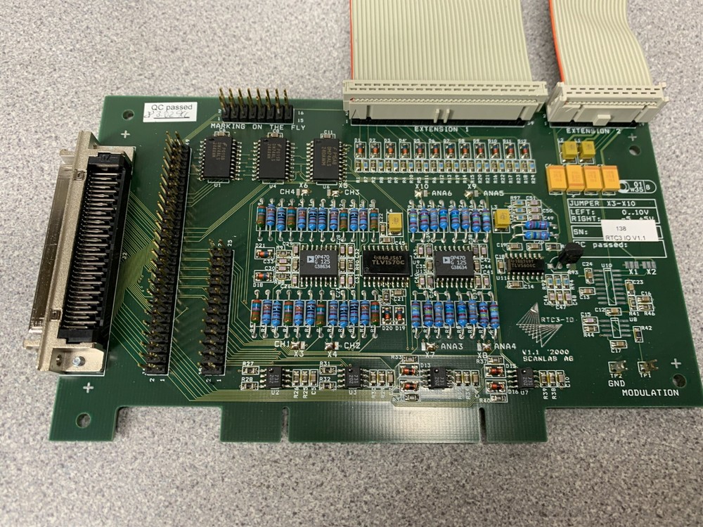 Scanlab RTC3 IO Extension Board