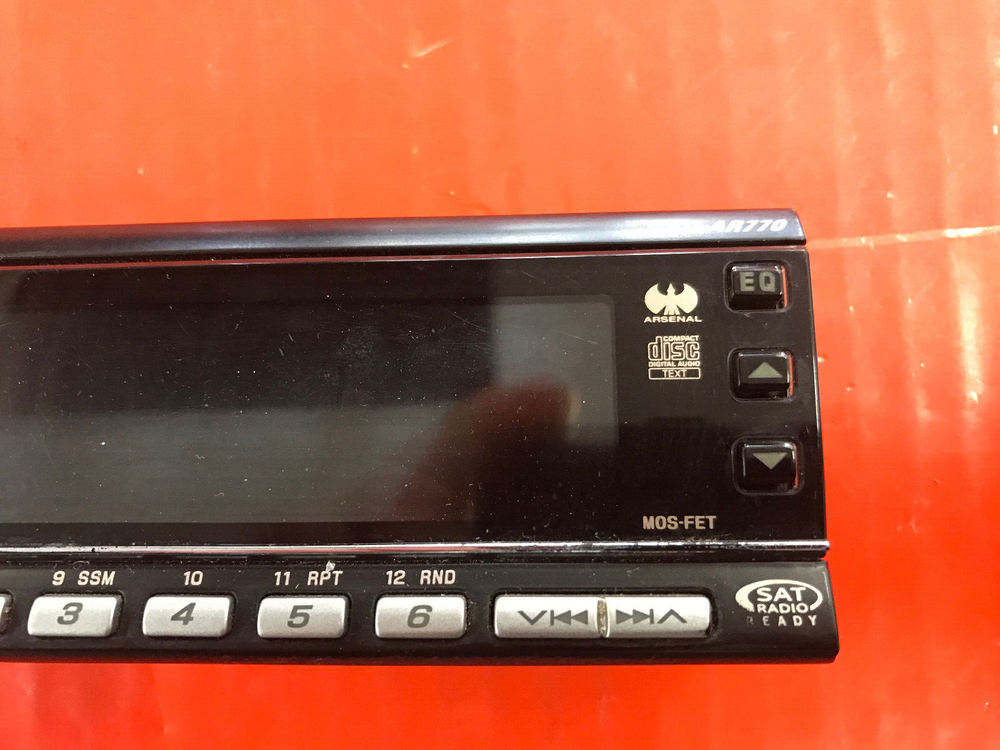 JVC KD-AR770 Faceplate only