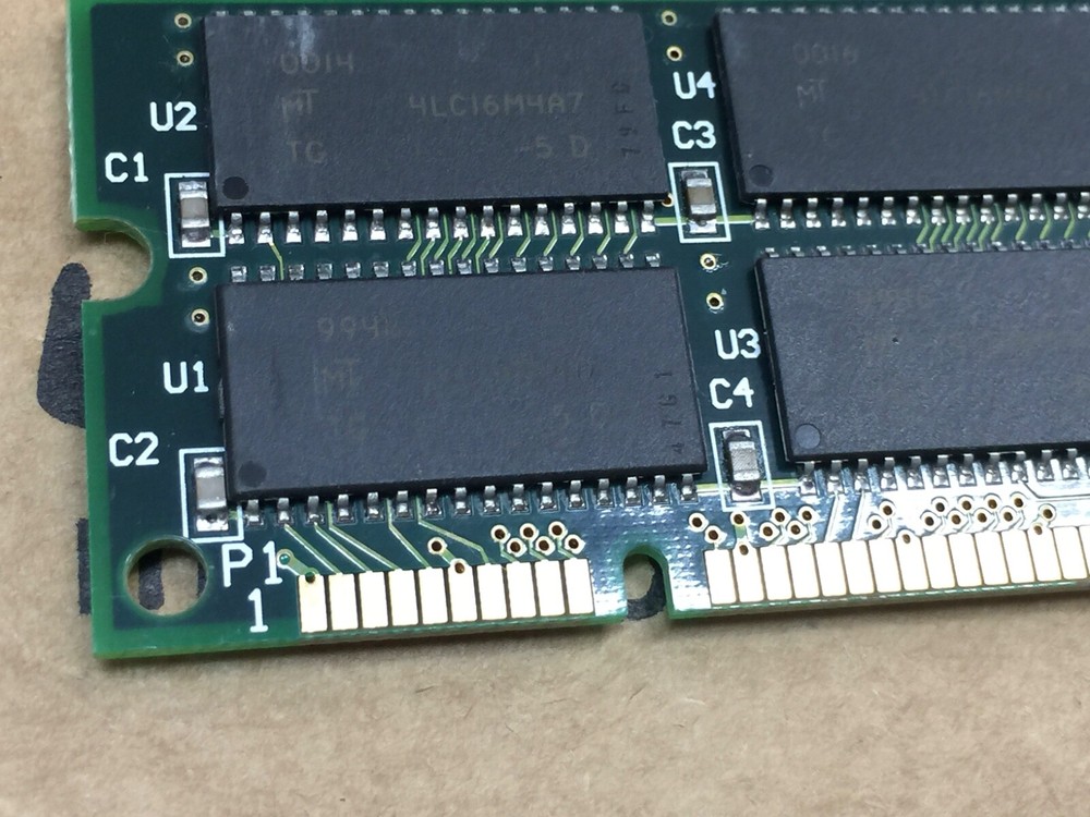QUALITY DIMM QD722816X4BUF 128MB ECC,Buffer , EDO DIMM , 168-pin= Test-PASS