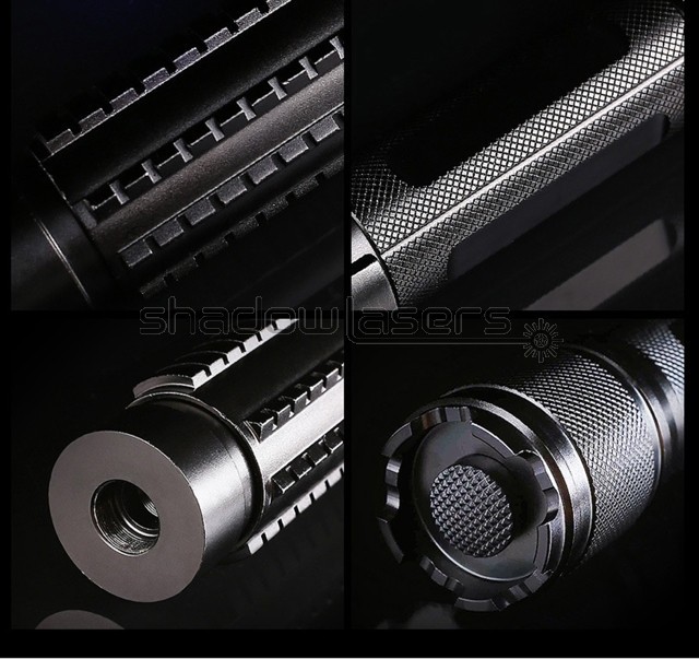 LMX6GL GR Laser Pointer 520nm Adjustable FocusVisible Beam Light Charger+Case