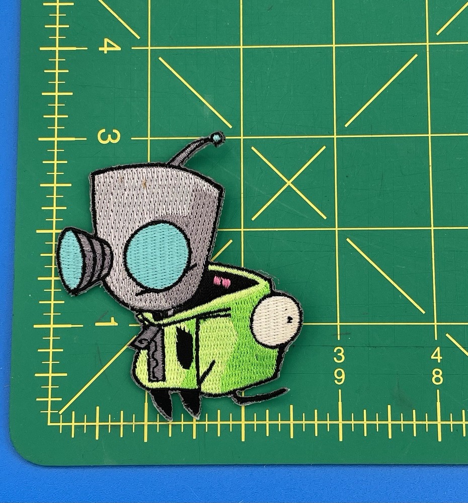 Invader Zim & Gir Embroidered Patch