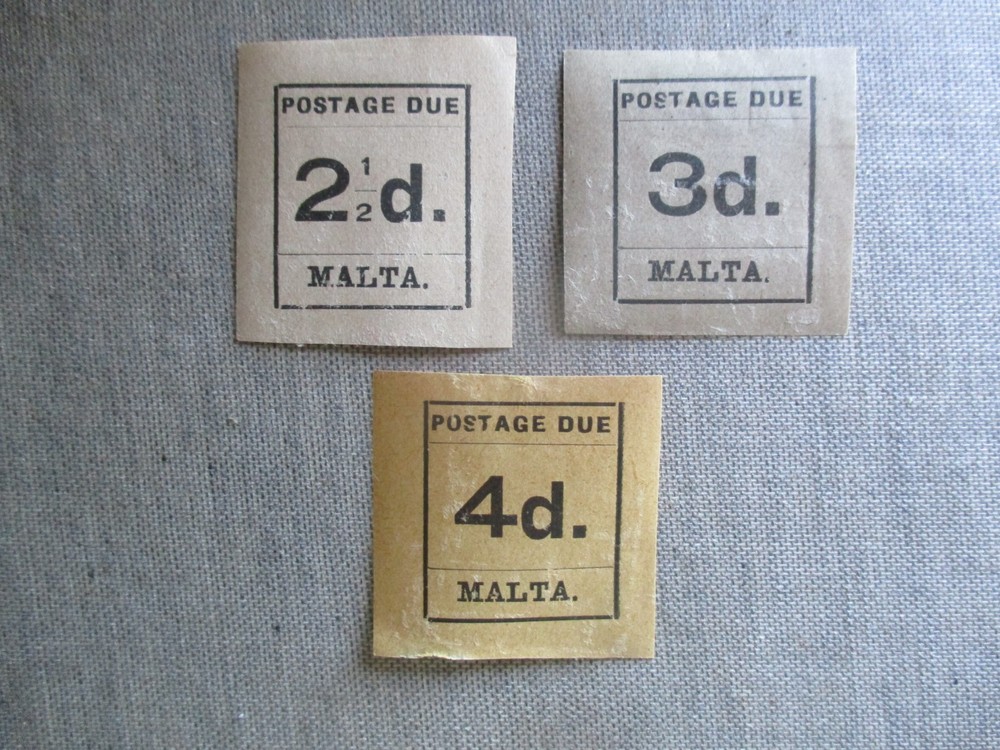 Malta, Scott# J5, J6, J7, MH