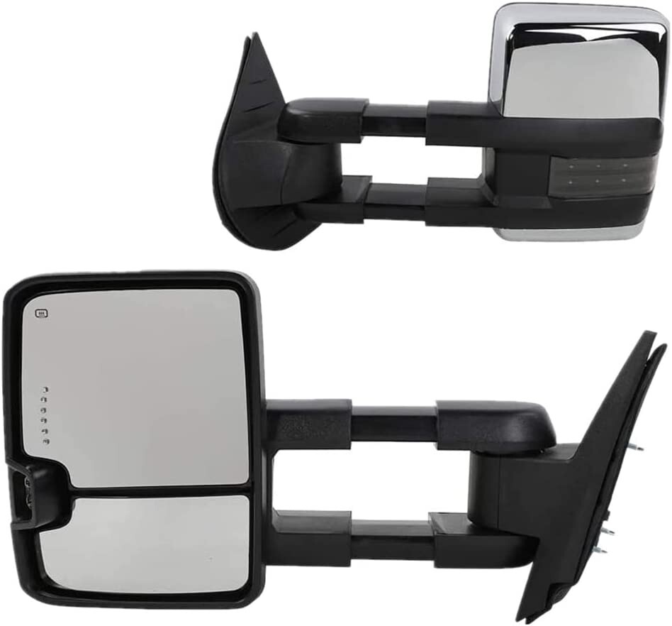 MOTOOS Towing Mirrors Replacement for 07-14 Chevy GMC Select Models