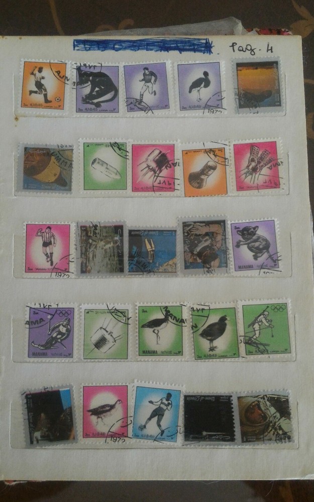 Stamp Collection 70s