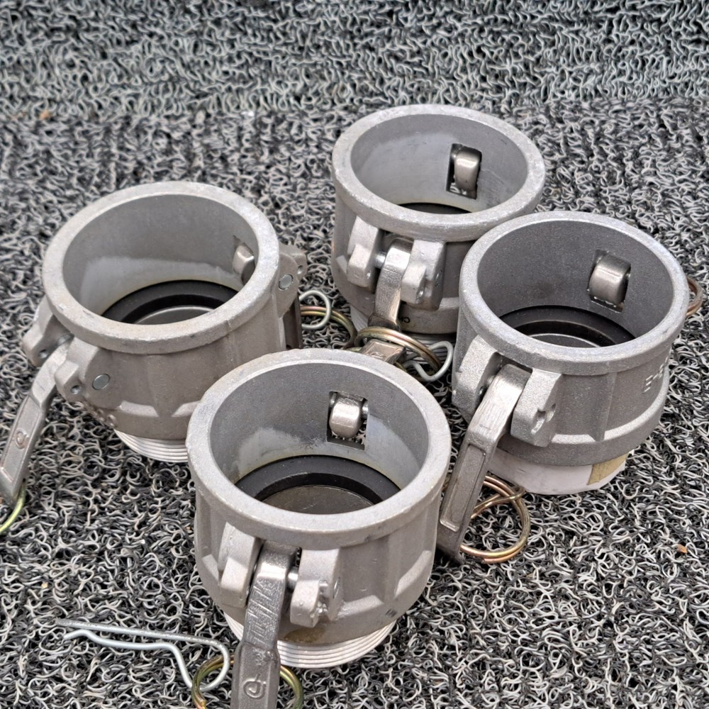 B-200 Camlock, Type B Coupler, 2" Fitting, Connection Type: Coupler x MNPT QTY 4