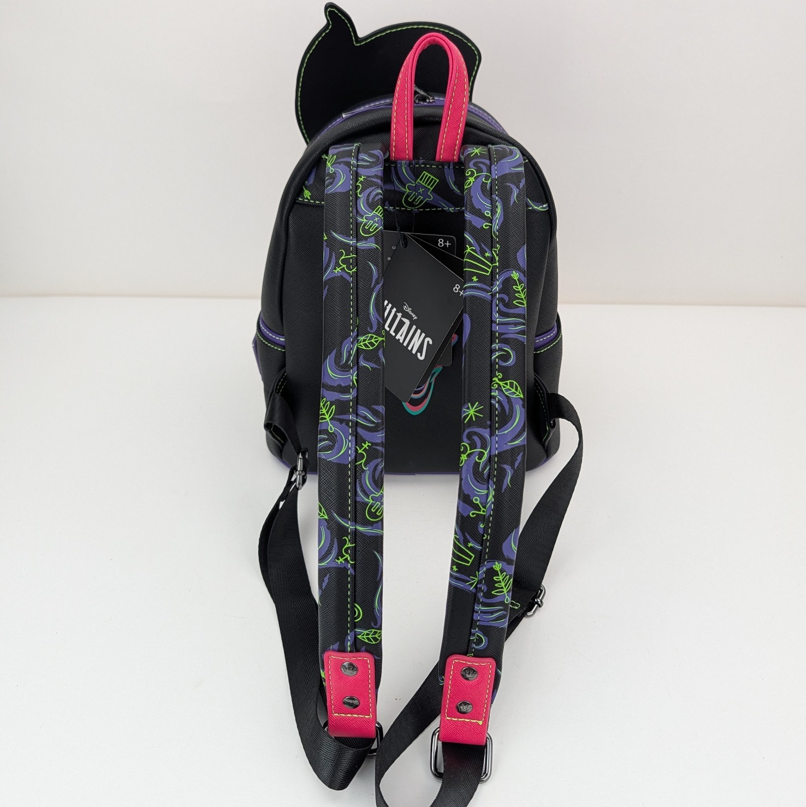 Loungefly Disney Dr Facilier Villains Mini Backpack Glow Lenticular Tarot NWT