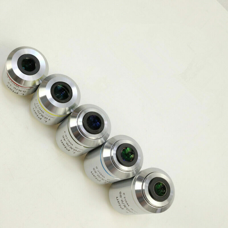 Infinity Long Working Distance Objective Lens for Metallographic Microscope