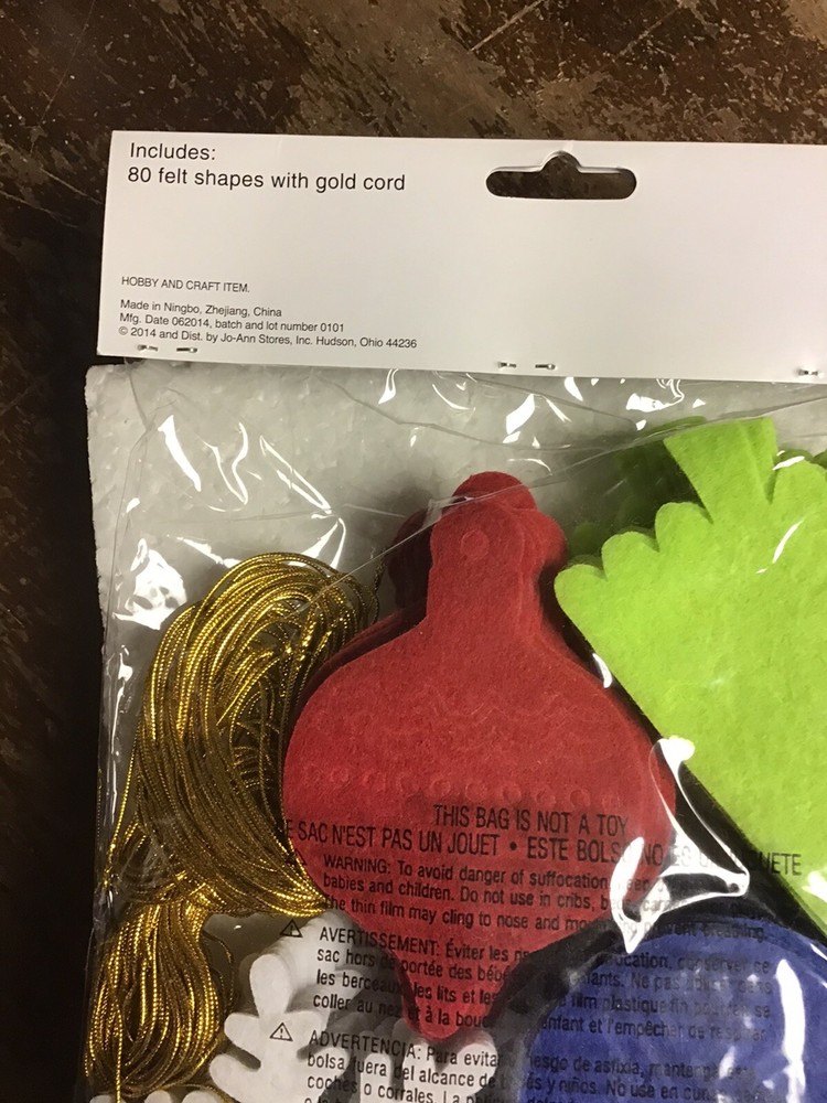 Craft Felt Shapes To Decorate