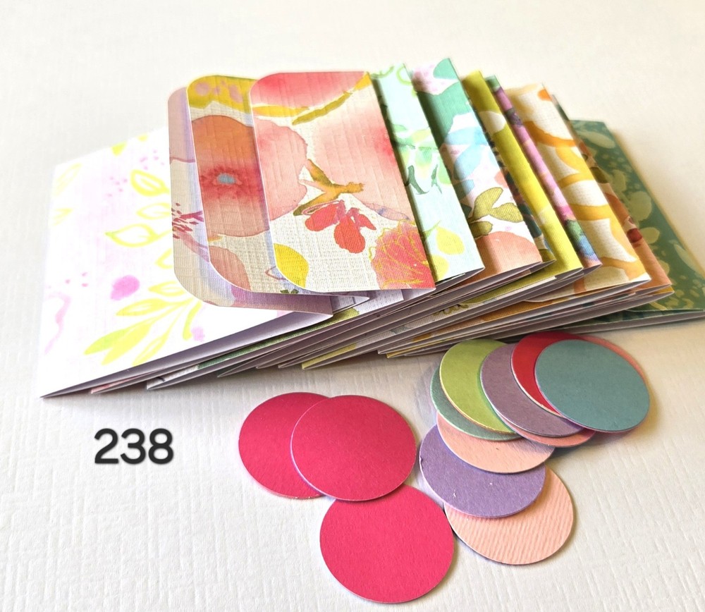 Handmade Folding Notes - Set of 12 -