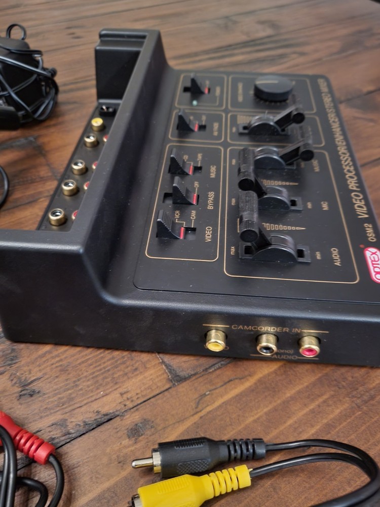 Vintage OPTEX OSM2 Video Processor Enhancer Fully Functional