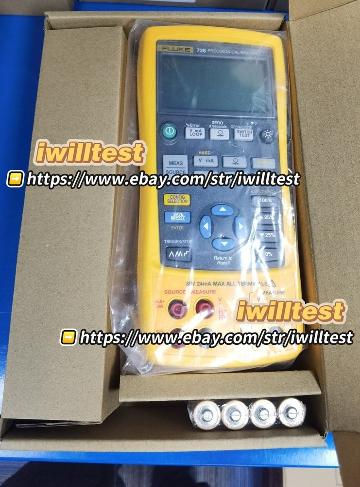 FLUKE 726 PRECISION MULTIFUNCTION CALIBRATOR - NEW *IW