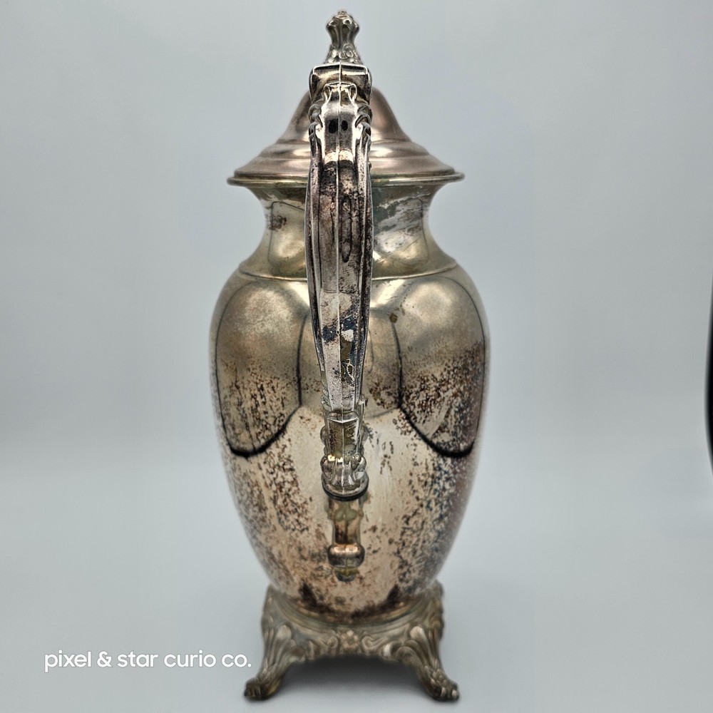 HOLD - IN RESTO - Oneida Silverplate Coffee Pot “Du Maurier” Pattern