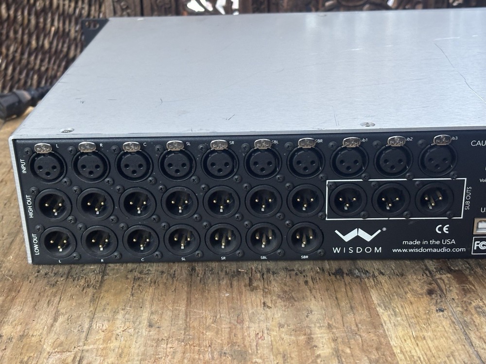 WISDOM Audio SC-1 7.3 Channel Balanced System Controller