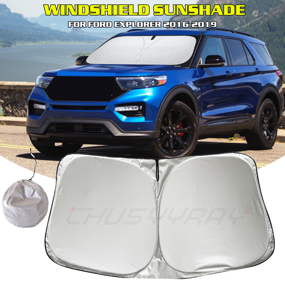 For Ford Explorer 16-19 Windshield Visor SunShade Custom Made Sun Shade