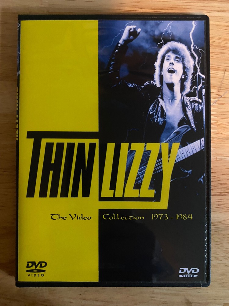 Thin Lizzy - The Video Collection DVD 1973-1984 Phil Lynott Live Rare