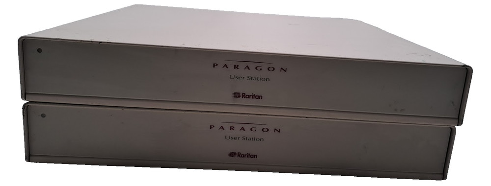 2X Raritan Paragon UST1 KVM USER STATION CONSOLE SWITCH