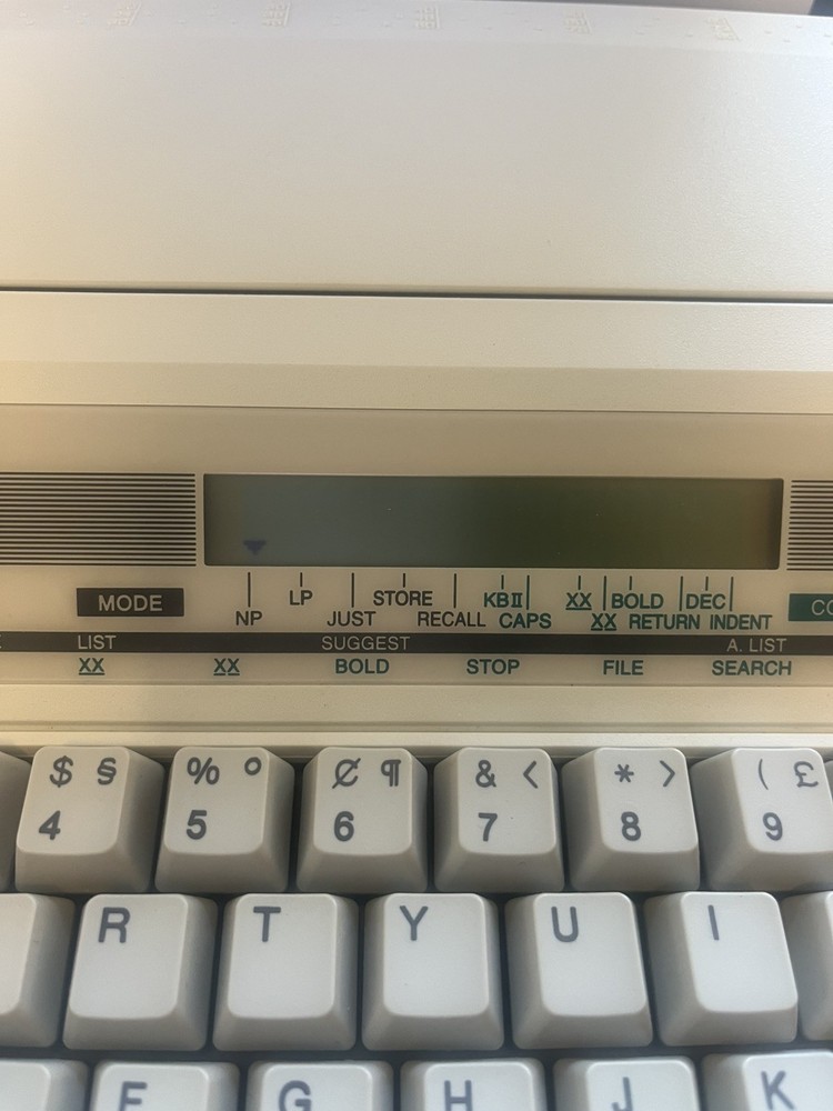 ROYAL Scriptor II Electronic Typewriter AX-160 Tested Working