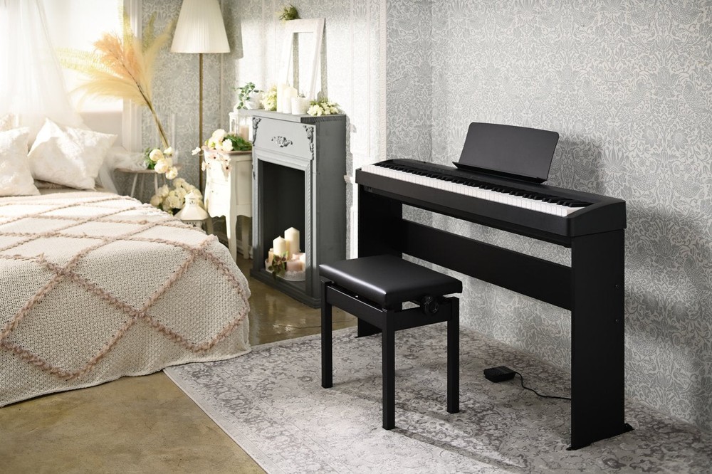 Kawai ES60 Digital Piano - Black KEY ESSENTIALS BUNDLE