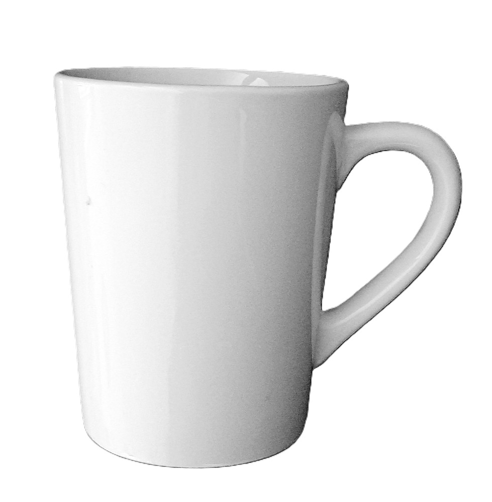 Plain White Coffee Tea Mug 15oz. Blank White