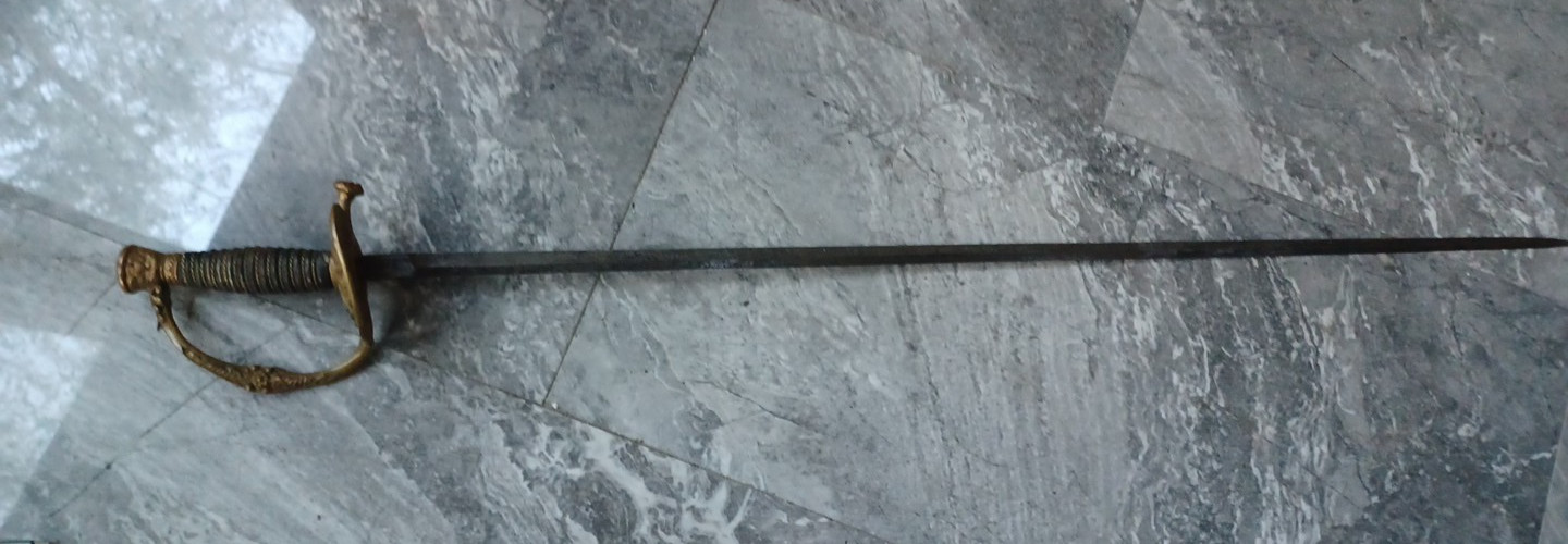 U.S. Army Officer Dress Sword Model 1902 Eagle Guard Solingen Blade c.1895–1918