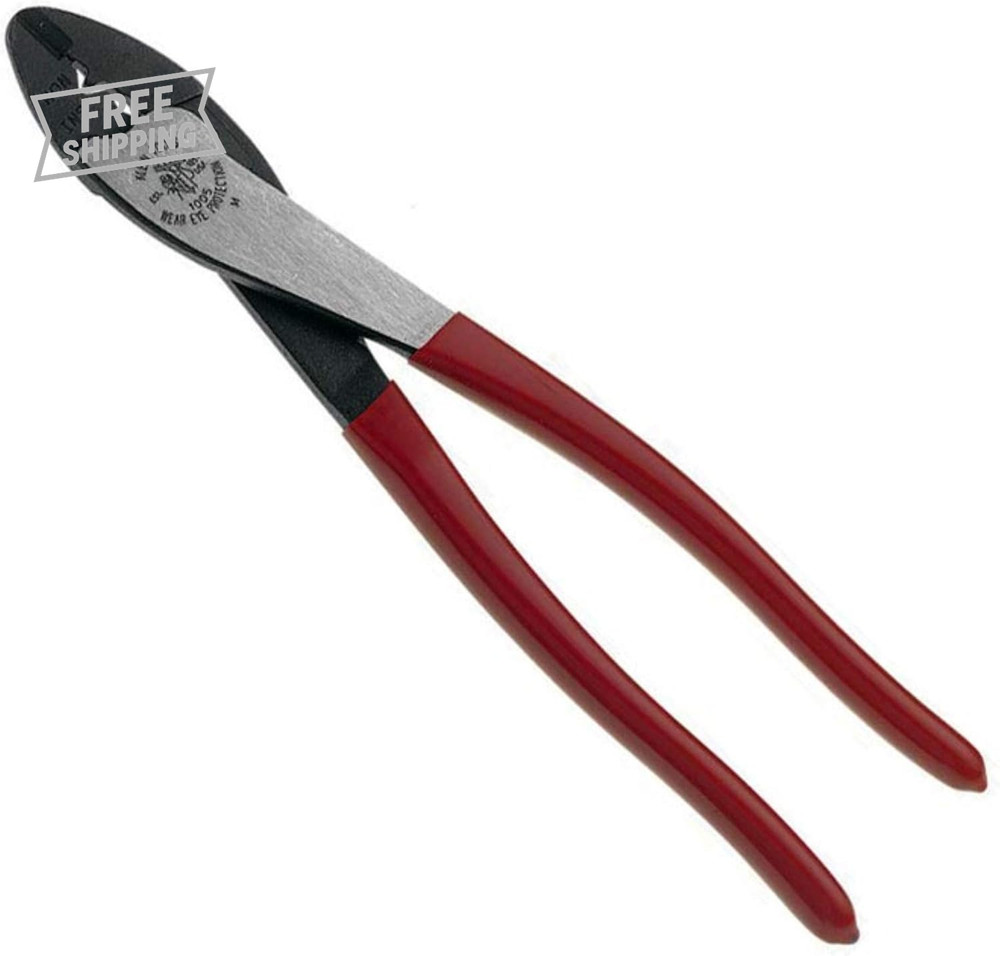 9-Inch Multi-Size Electrical Wire Cutting and Crimping Tool