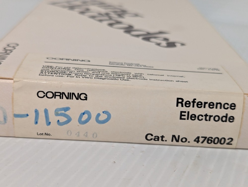 Corning Electrodes 476002 Ph Probe Sensor + Returns