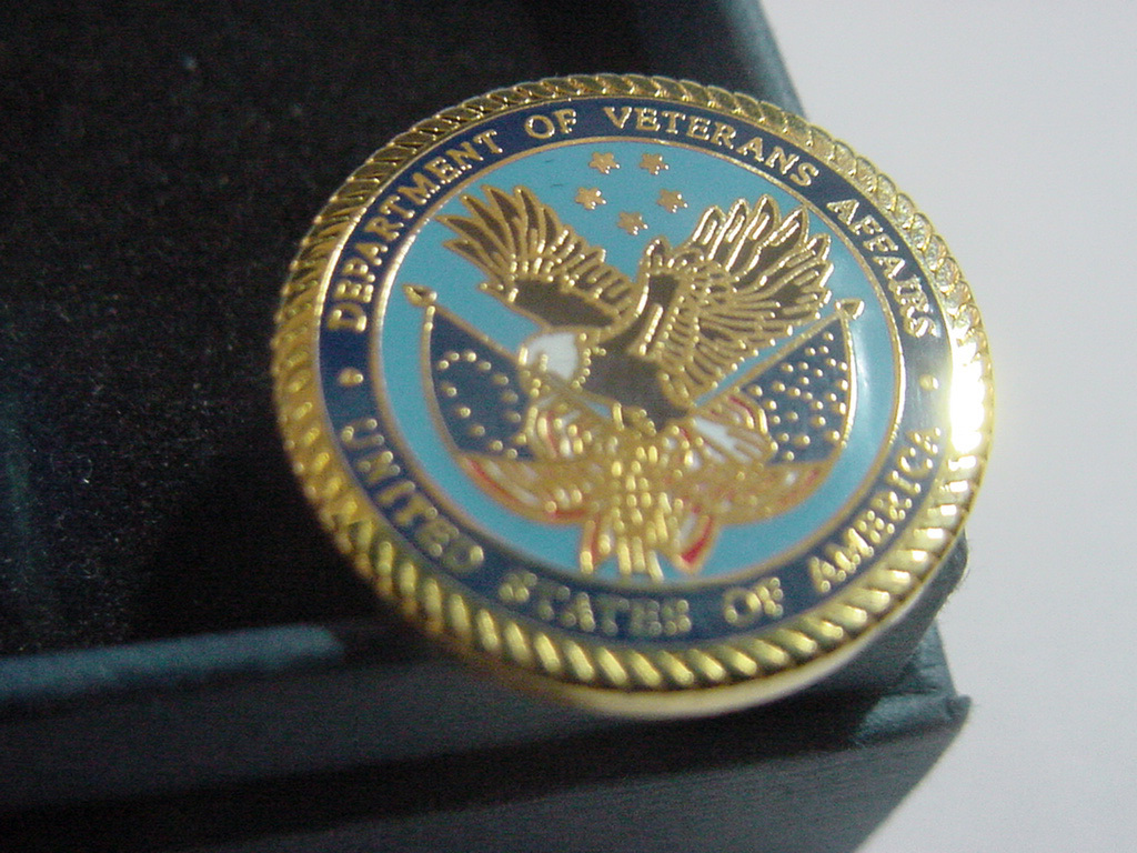 U.S. Department of Veterans Affairs VA lapel pin new