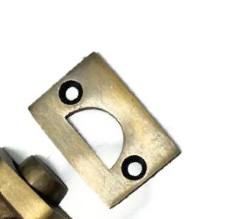 Machine-Made Cremone Espagnolette — Small Oval Knob Version — 110" (2.8 m) Solid
