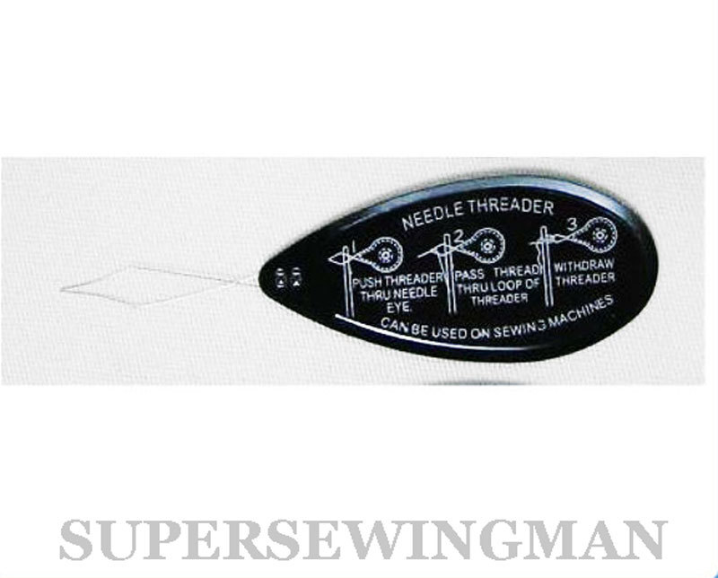 Needle Threader Sewing Inserter High  Quality Wire Bow Type Handle 3" (8CM)