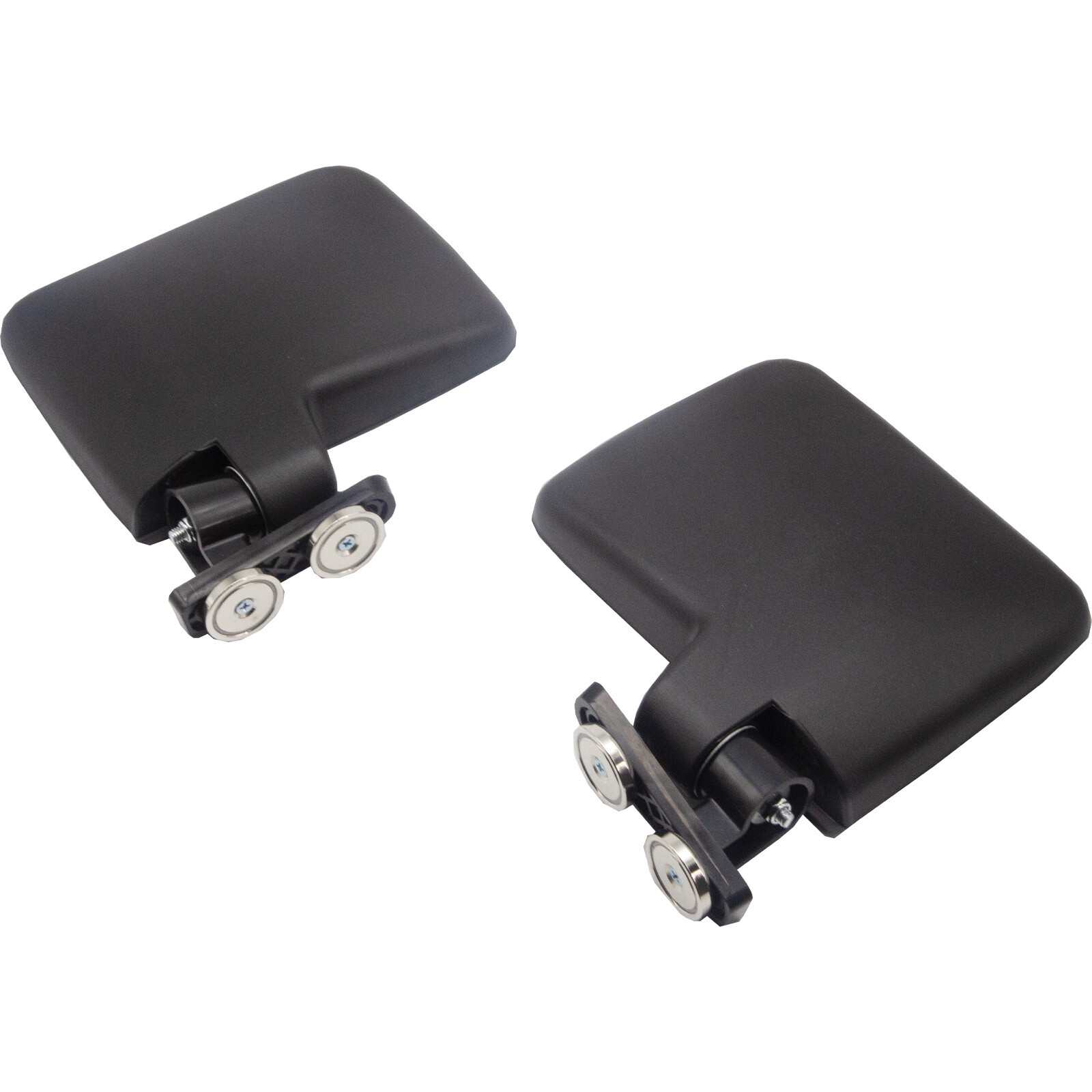 Pair 228lb Rated Magnet Tractor Mover Side Mirror LH & RH For Kubota John Deere