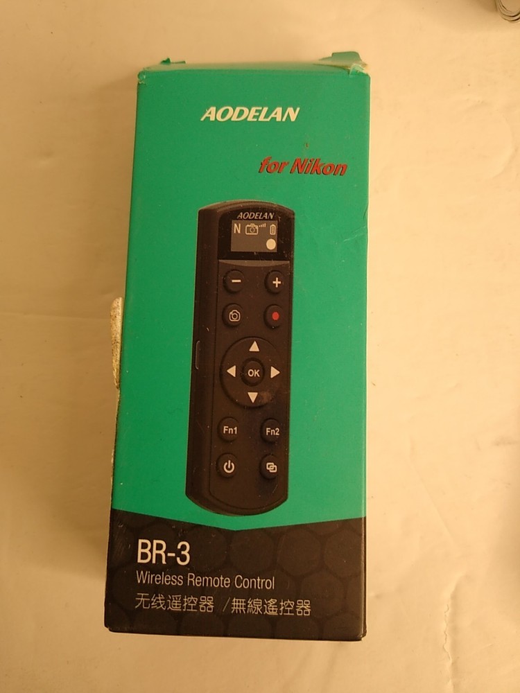 Open Box AODELAN BR-3 For Nikon Wireless Timer Remote Shutter Release