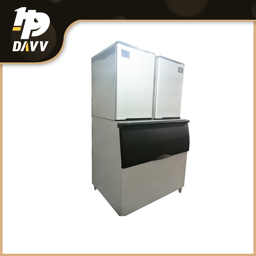 500LBS (234Pcs) / 2000LBS(760Pcs) Commercial Ice Maker Split Ice Cube Machine