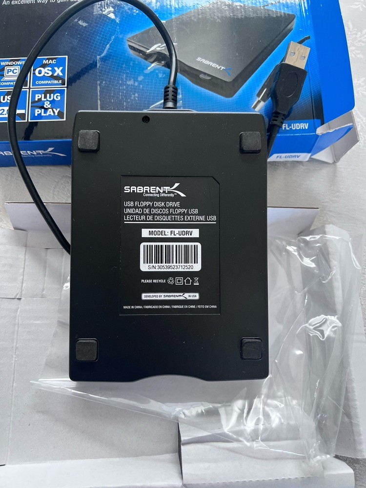 Sabrent USB 2.0 Floppy Disk Drive
