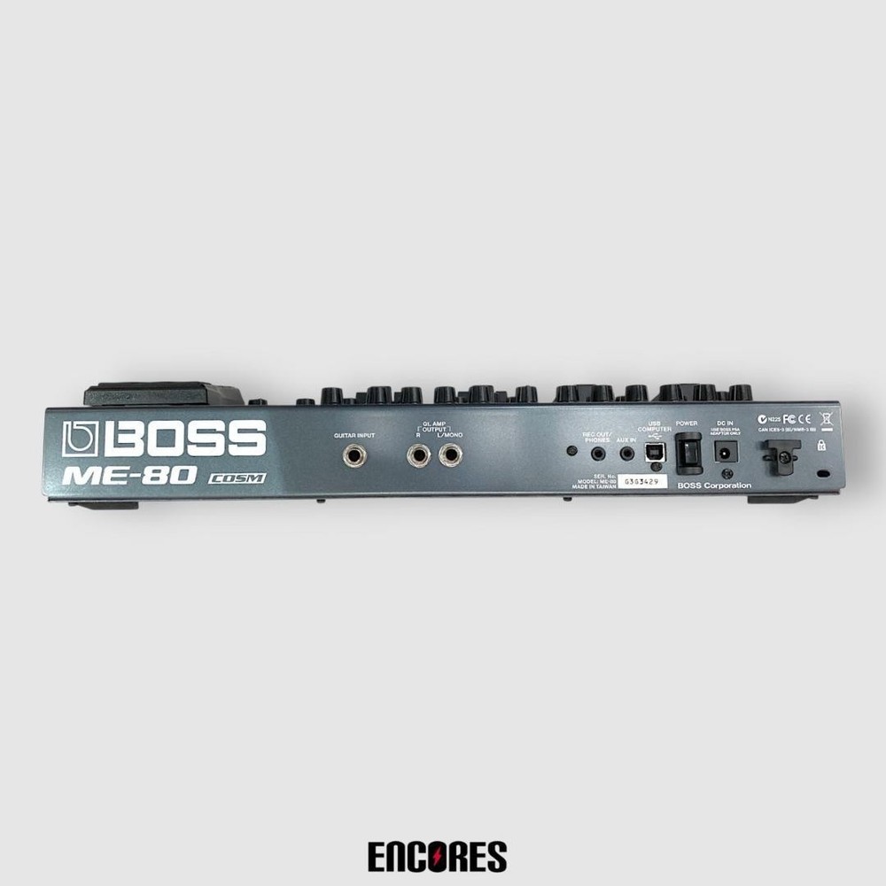 BOSS ME-80 Guitar Multiple Effects Processor with Box and Adapter