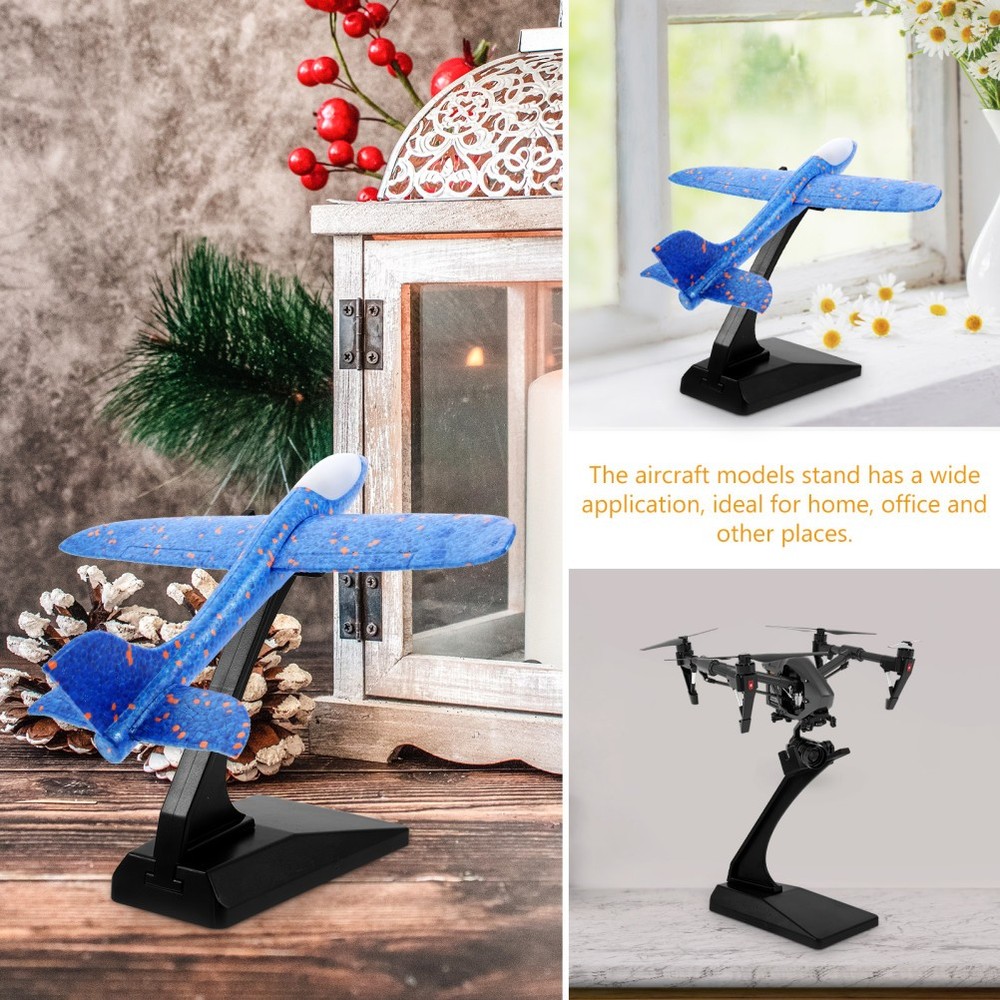 2 Pcs Display Stand for Model Aircraft Plane Support Base Bracket